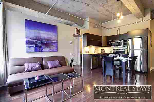 All included furnished huge 4 ½ in downtown with services included!