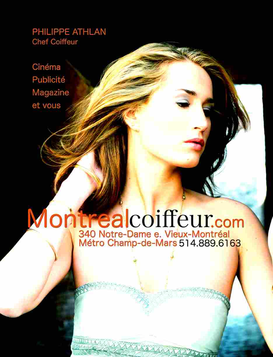 This weeks promotions Montreal Coiffeur/Philippe Athlan Coiffeur