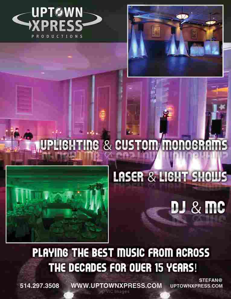Montreal DJ - Wedding DJ - Uptown Xpress