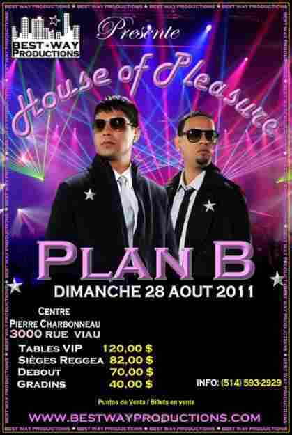 Plan B - House of Pleasure Concert