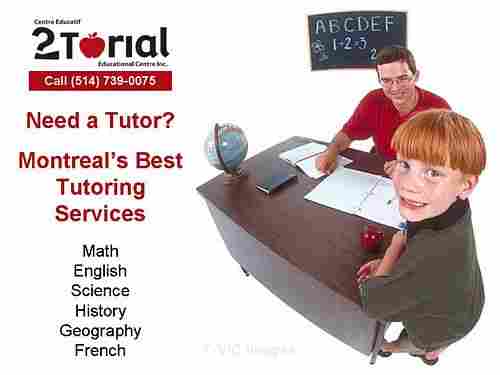 Find a Tutor Montreal   514-739-0075