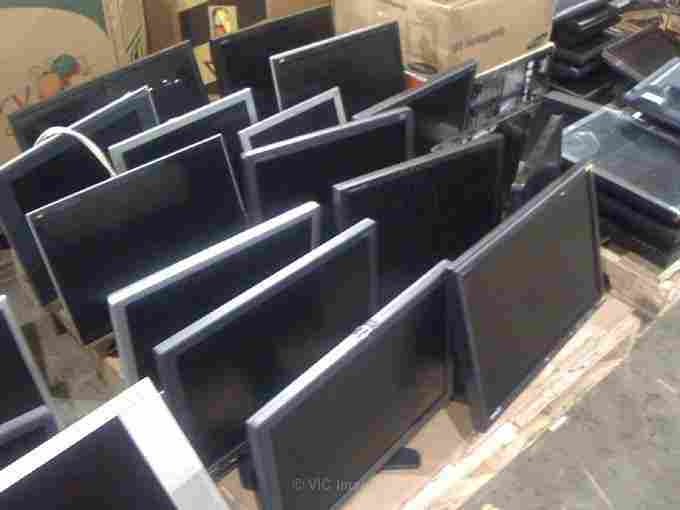 Used lcd monitors for sell per container