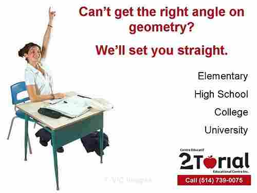 Geometry Tutor Montreal   514-739-0075