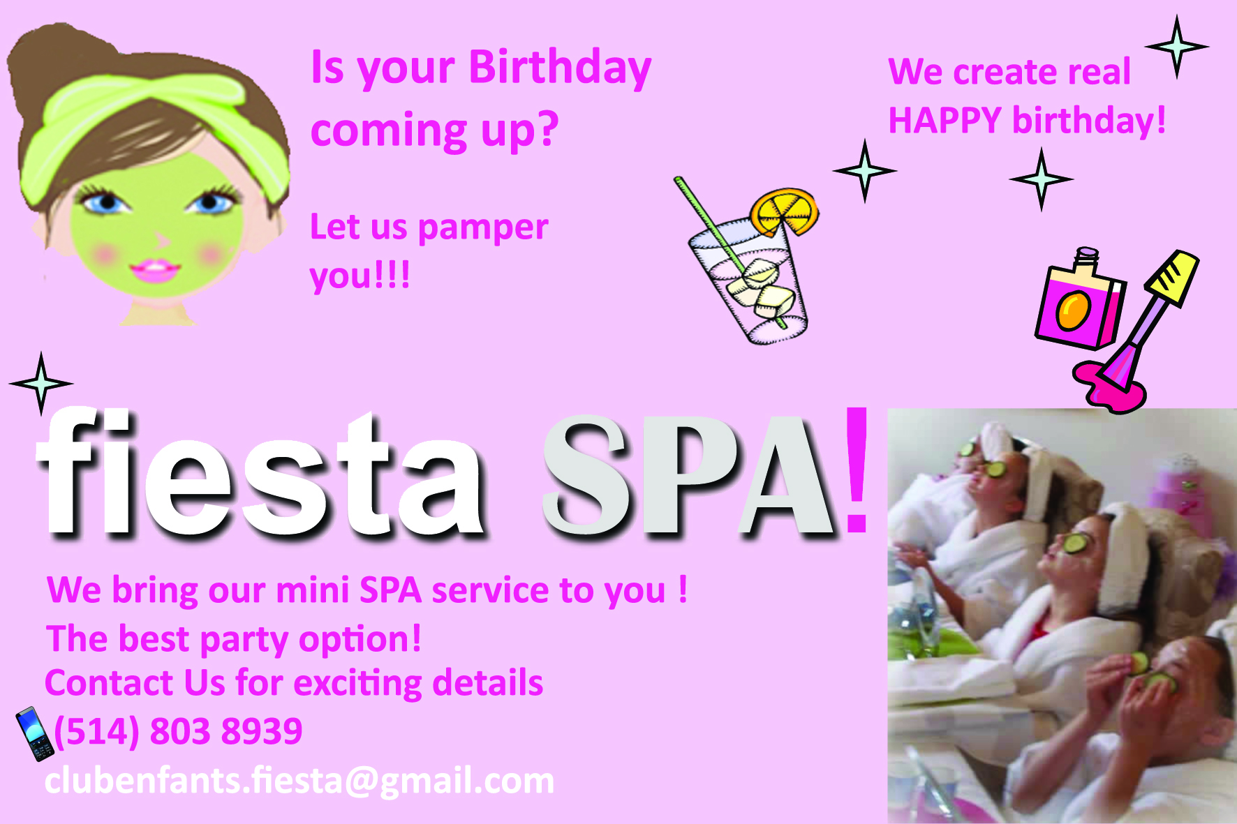 The latest Party service for your sassy girl!