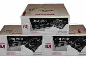 PIONEER PAIR CDJ-2000 DJ DVD CD PLAYER & DJM-2000 MIXER