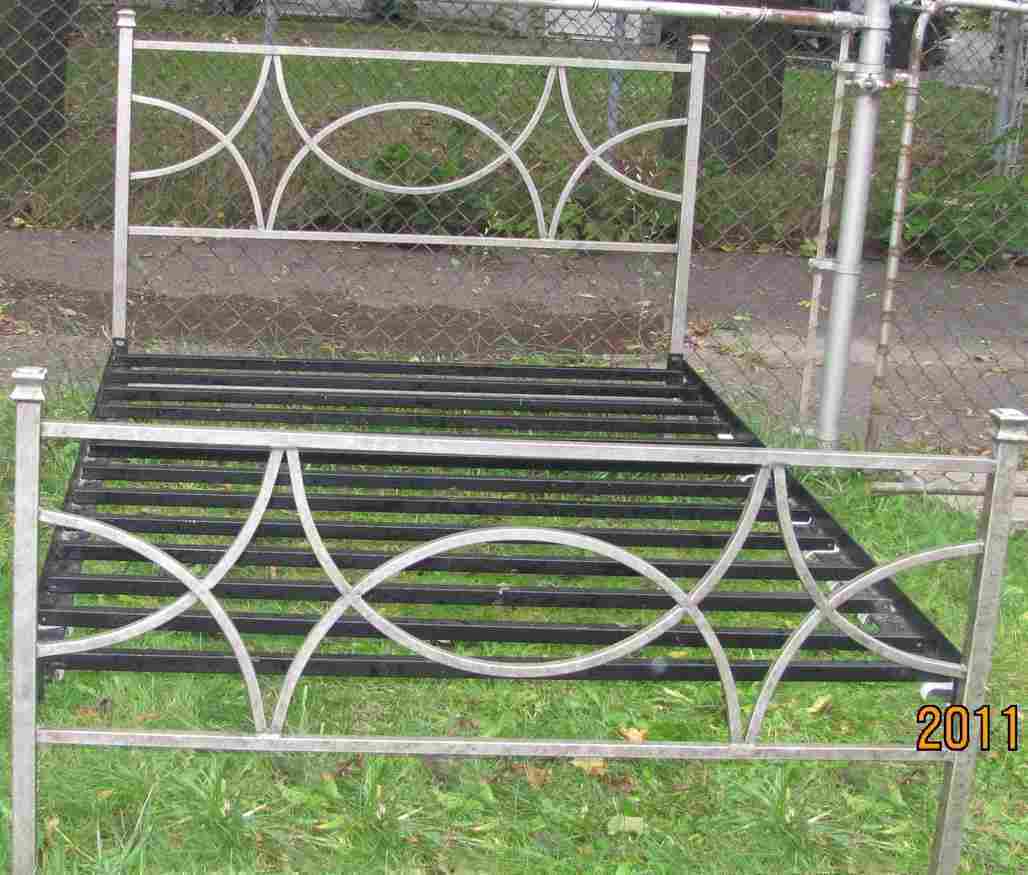 Solid ,metal double size bedframe