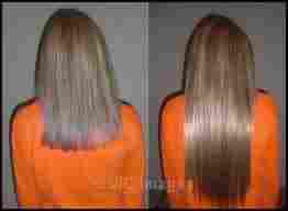 Micro link hair extensions