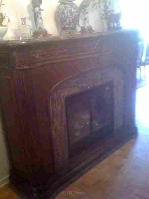 Nice Big FirePlace three years old
