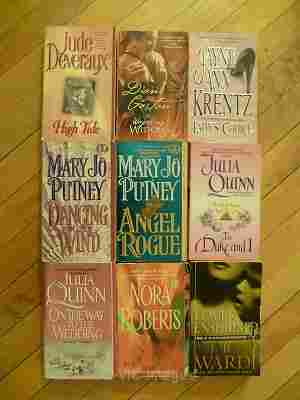 Secondhand romance novels $0.50-$3.00
