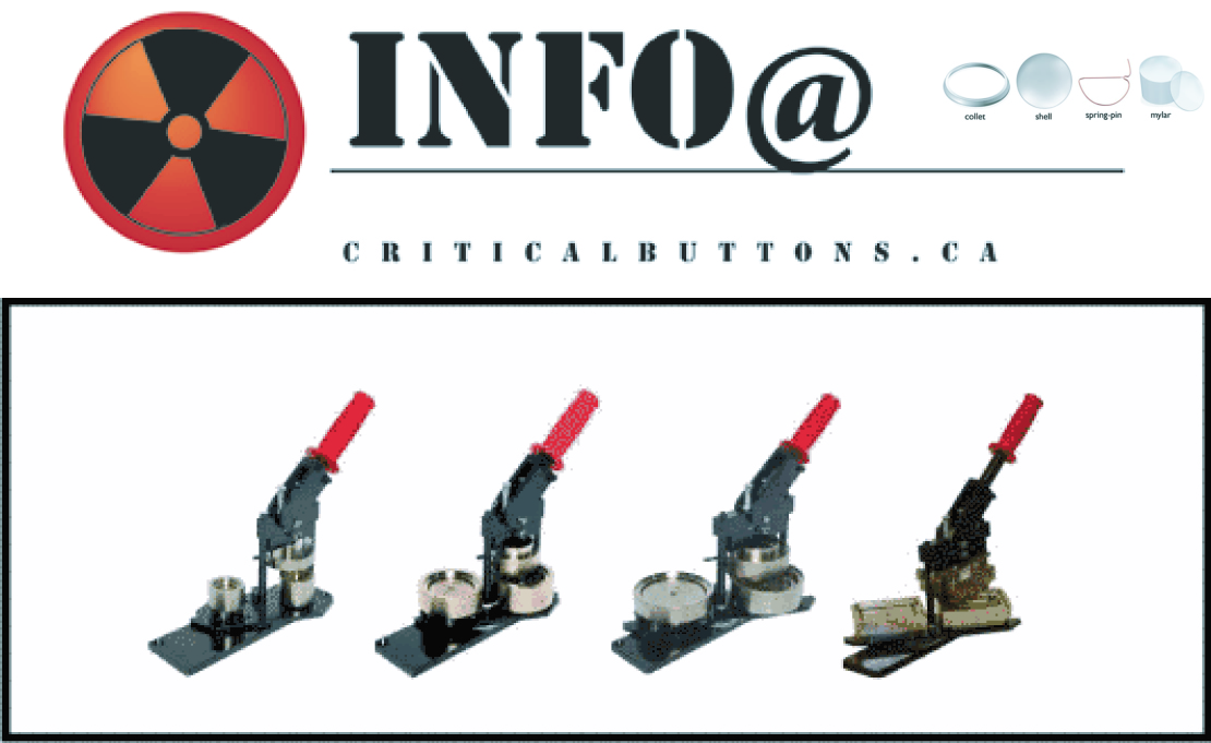 Button Makers, Button Making Machines, Button Supplies