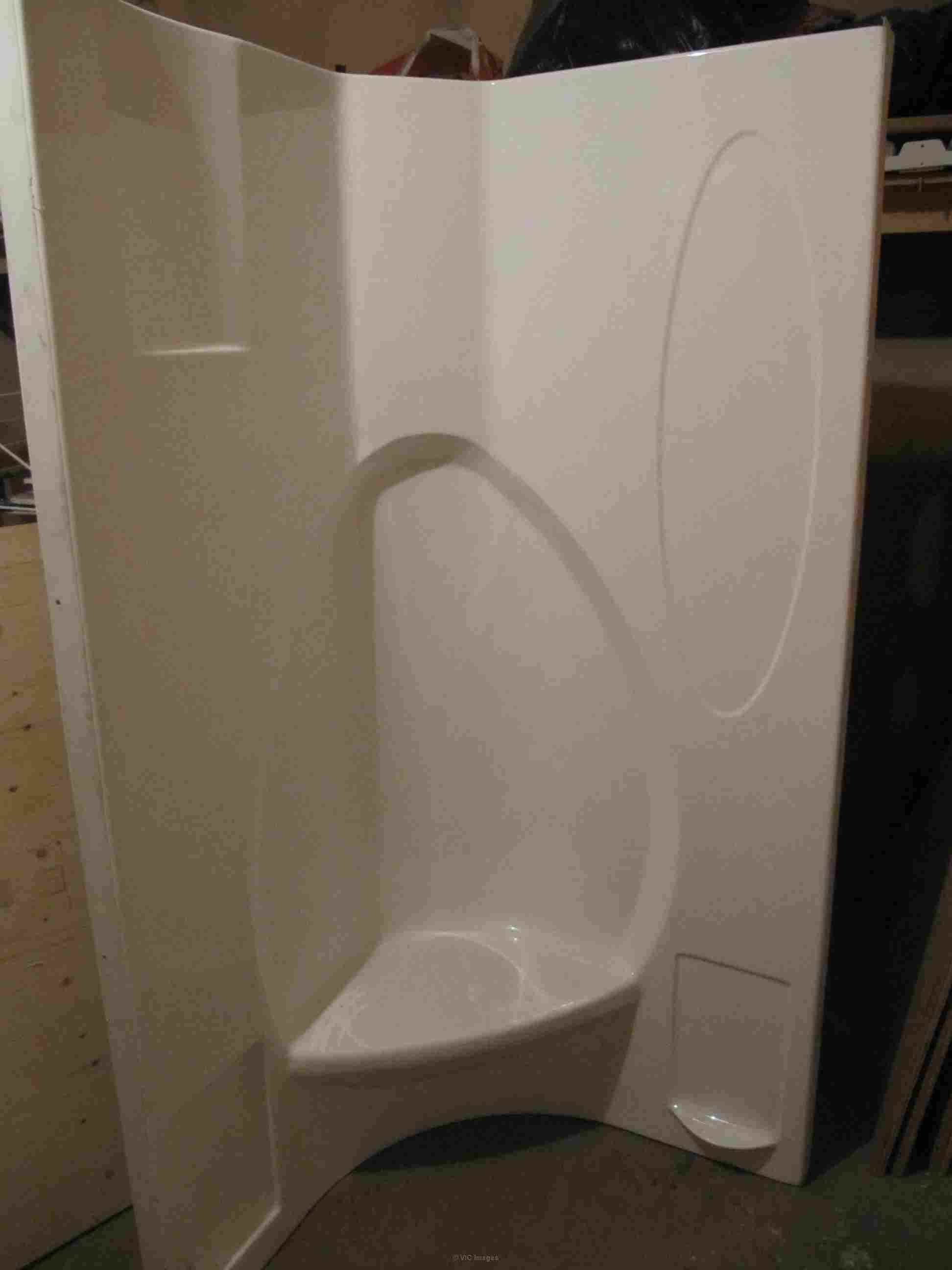BRAND NEW 41" LARGE corner shower kit