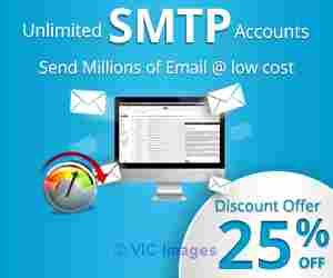 Send bulk email over authenticated SMTP for newsletters and