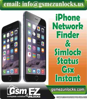 iPhone network Finder & Simlock Status (Gsx Instant)