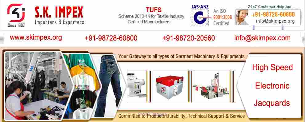 electronic highspeed jacquard, Brother Jack sewing machine in india