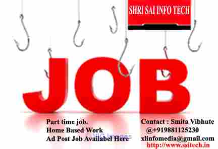  Need part time job seekers....working on their own time ad post job