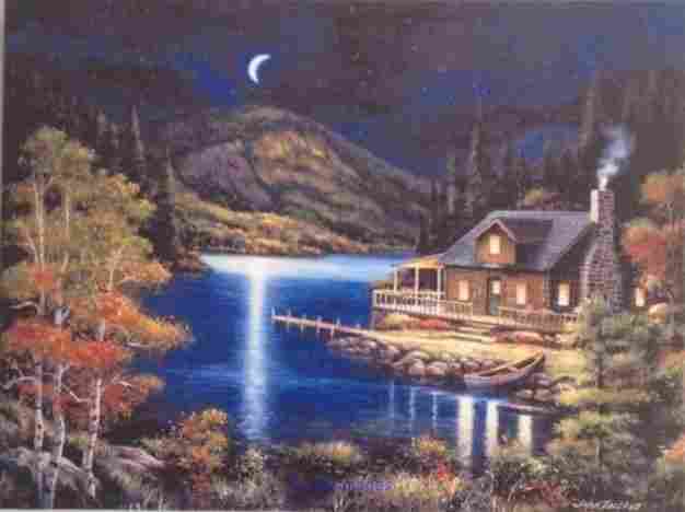 Purchase Lighted Canvas Paintings for Indoor decoration  