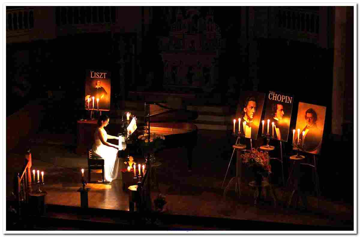 Frédéric CHOPIN sous les chandelles