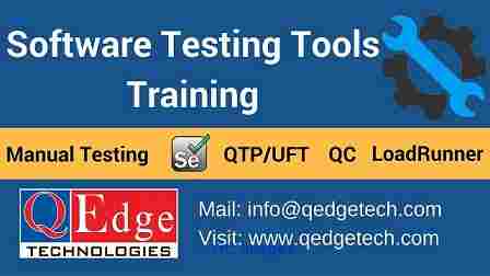 Software Testing Training Course From Hyderabad by QEdge Technologies