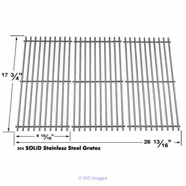 Stainless Steel Replacement Cooking Grids - Grill Parts Zone