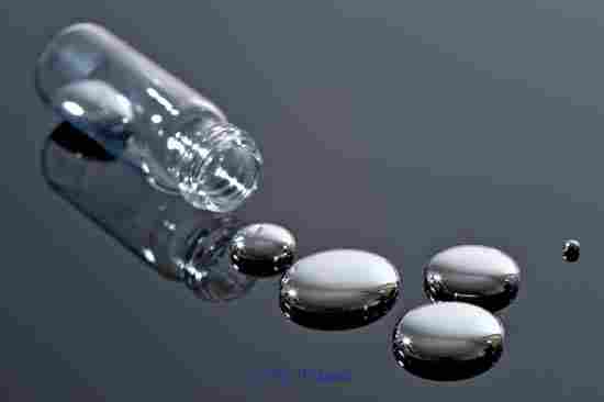 99.9% Pure Silver Liquid Mercury for Sale