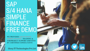  SAP S/4 HANA Simple Finance Online Training