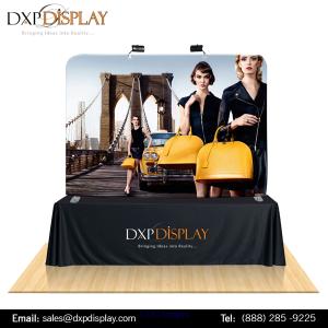 Curved Table Top trade show displays - Toronto