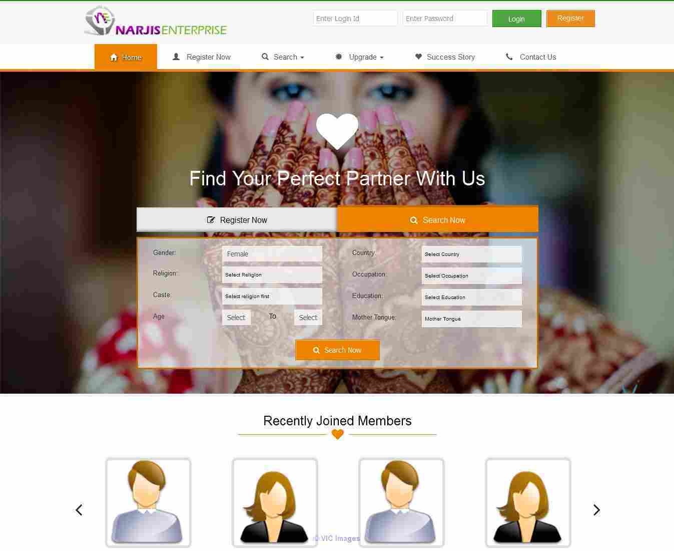 You would Buy a Stunning design Matrimonial script in php