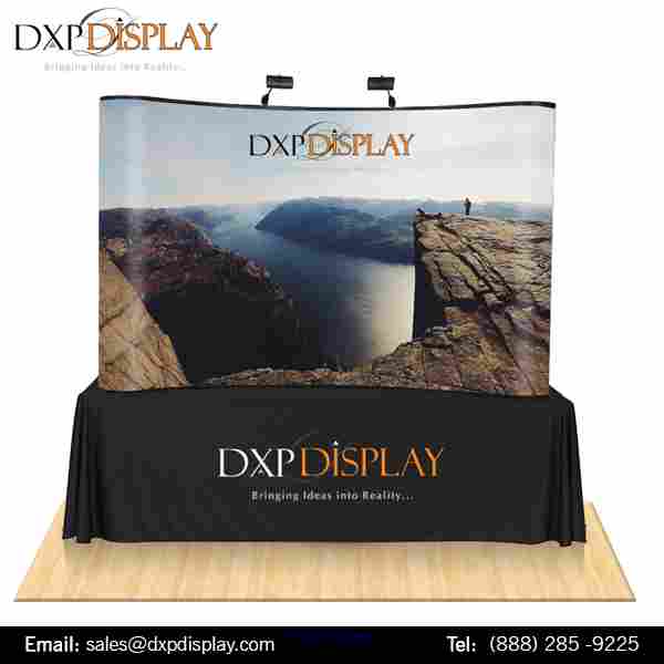 Trade Show Table Top Displays with Durable Soft Case Included