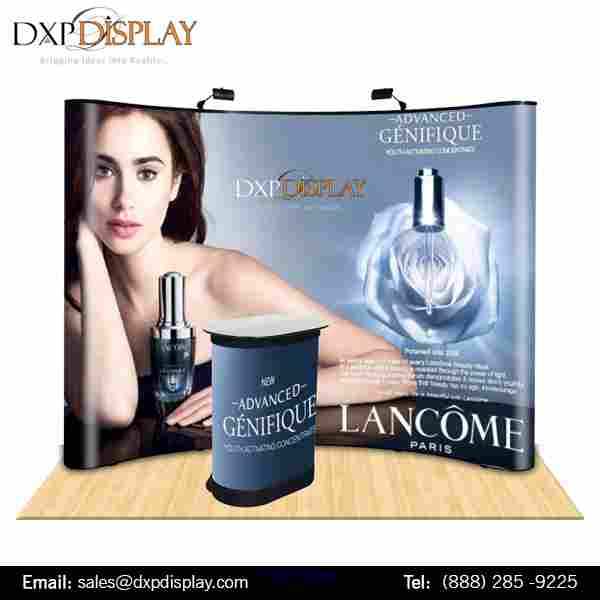 Wide Range Selection Pop Up Display Booths Including Graphic Prints