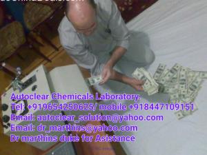 BLACK MONEY CLEANING CHEMICALS SSD SOLUTION AUTOMATIC AND MACHINE