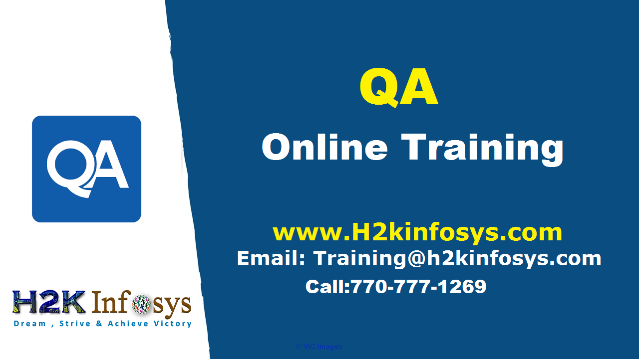 QA Online Training and Placement Assistance