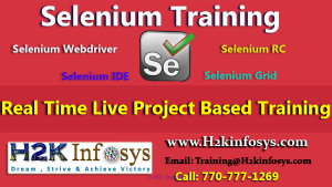 Selenium Online Training in USA