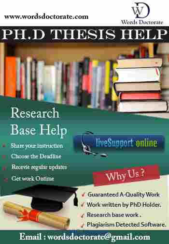PhD Thesis Writing Services