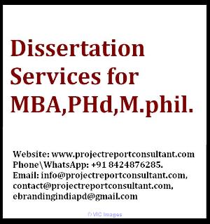 The Best Dissertation Services for MBA,PHd,M.phil.