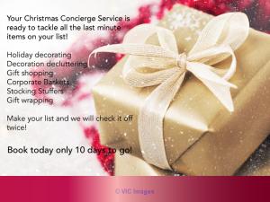 Your Christmas Concierge is ready to go!