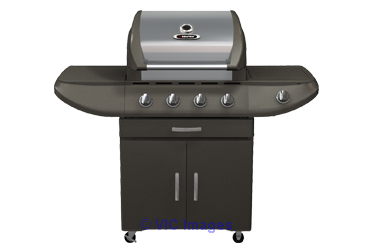 Replacement Grill Parts For 5 Burner Natural Gas Grill With Side Burne
