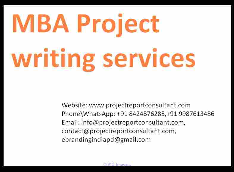 The best services of MBA project report writing 