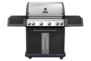 Replacement Grill Parts For 6 Burner Gas Grill with Rotisserie Burner