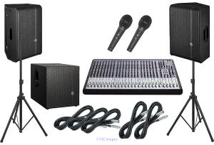 Location de kit de son et speakers à 165 $