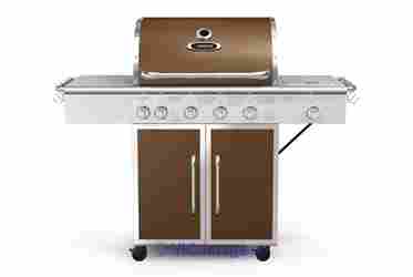Replacement Grill Parts For 6 Burner Gas Grill with Rotisserie Searing