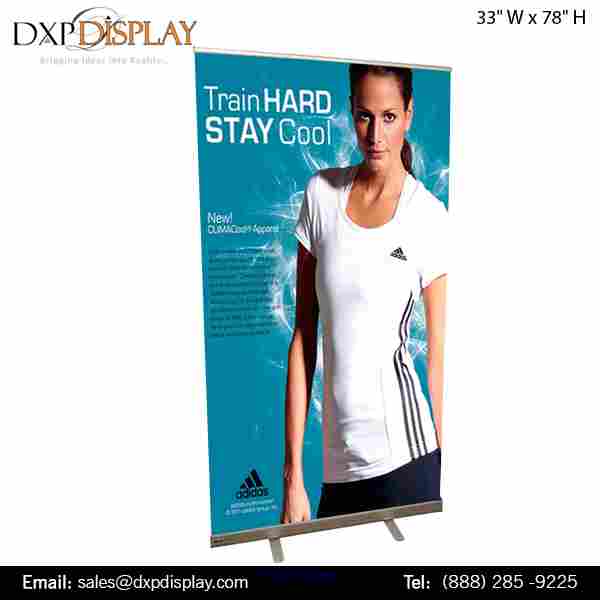 Banner Stands With Lightweight and Portable
