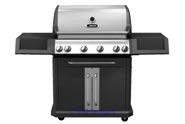 Replacement Grill Parts For 6 Burner NG Grill with Rotisserie Burner