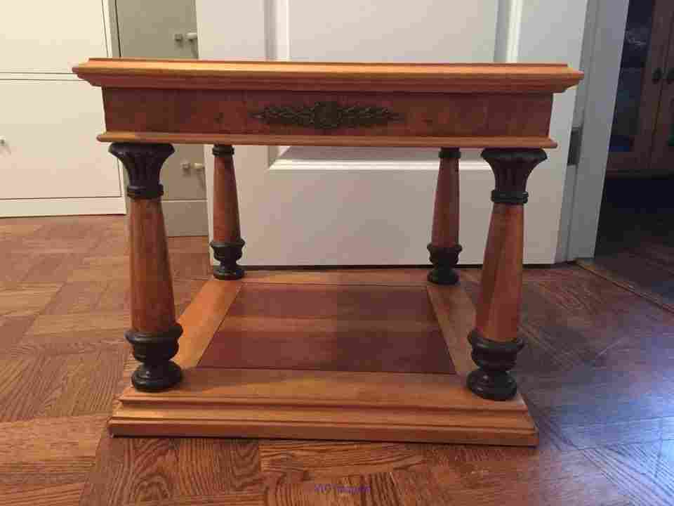 Two side tables 