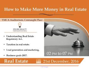 Xplore Realty Training In Delhi