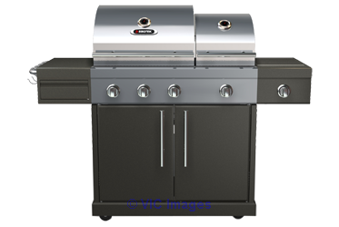 Bbqtek Grill For 63 000 BTU Double Lid Natural Gas Grill