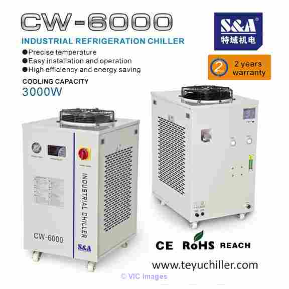 S&A industrial chiller for welding, plasma cutting and laser equipment