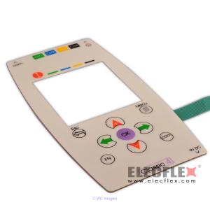 Flexible, custom designed Membrane keyboard available at Elecflex.com