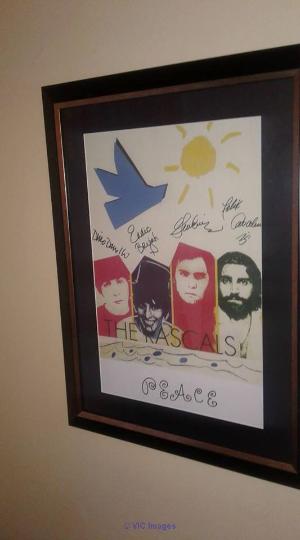 selling one poster by THE YOUNG RESCALS 