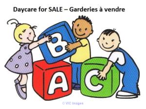 Daycare for SALE – Garderies à vendre