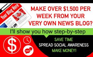 Get a News Blog Design For You - Boost Your Earnings (Ottawa)